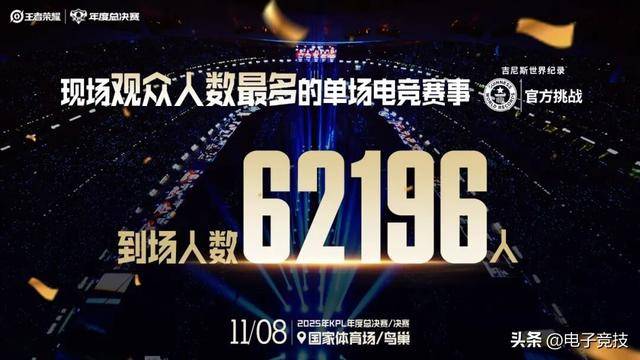 62196人 | 2025KPL年度总决赛:里程碑之夜